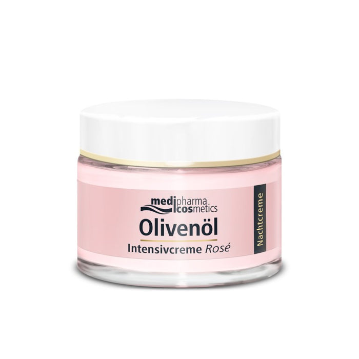 Olivenöl Intensivcreme Rose Nachtcreme, 50 ml Creme