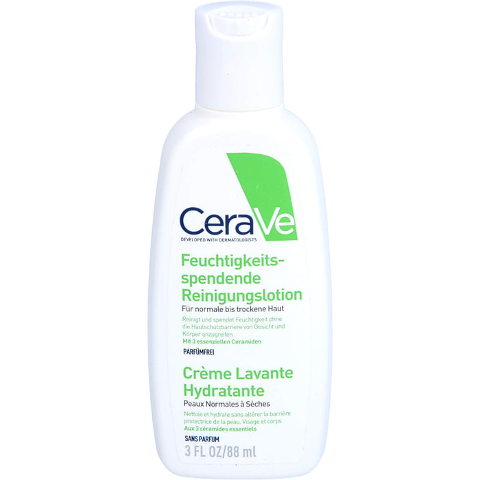 CeraVe feuchtigkeitsspendende Reinigungslotion, 88 ml Lotion