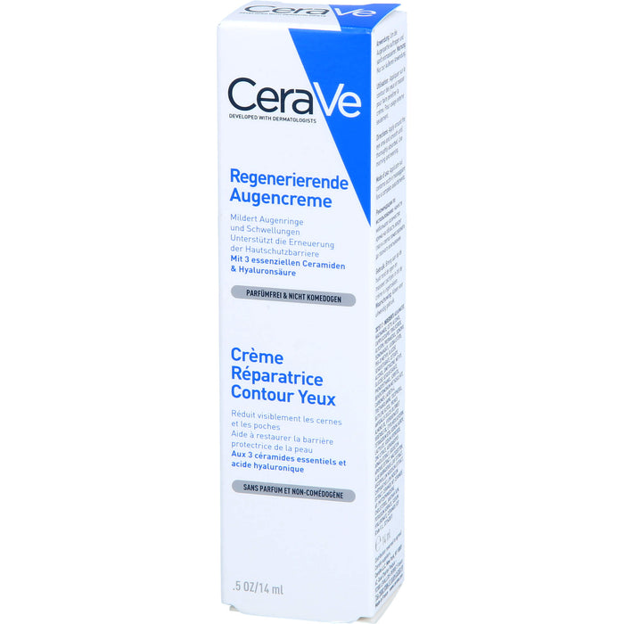 CeraVe Regenerierende Augencreme + Feuchtigkeitslotion, 14 ml Crème