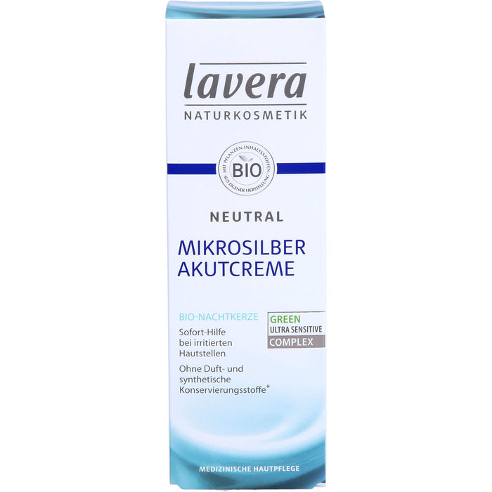 lavera Neutral Mikrosilber Akutcreme, 75 ml CRE