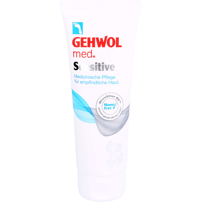 GEHWOL med Sensitive Pflege für empfindliche Haut, 125 ml Cream