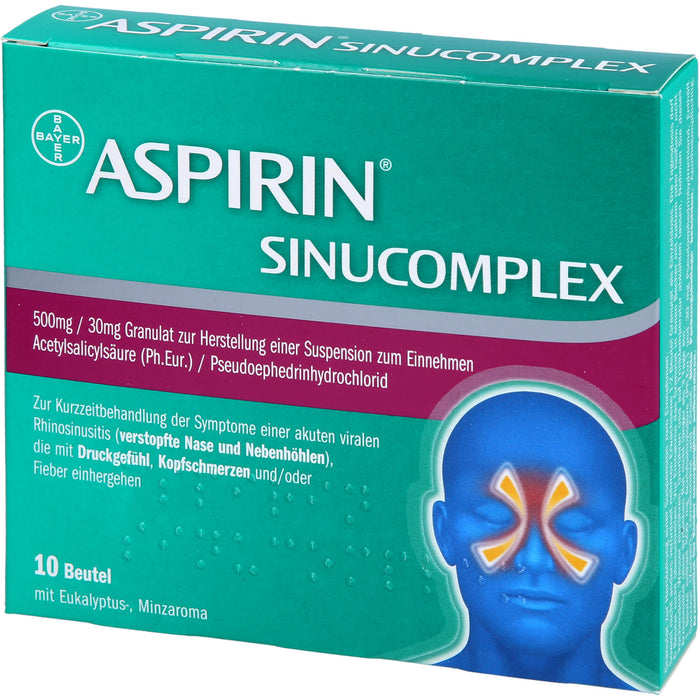 ASPIRIN Sinucomplex Granulat, 10 St. Beutel