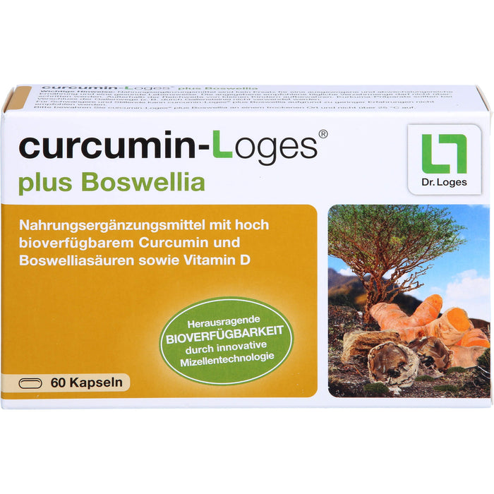 curcumin-Loges plus Boswellia Kapseln, 60 St. Kapseln