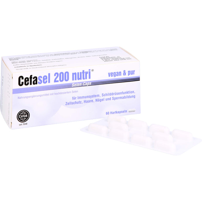 Cefasel 200 nutri Selen-Caps, 60 St HKP