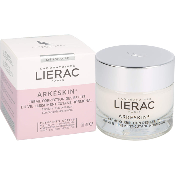 LIERAC Arkeskin Creme N + Lierac schwarze Kosmetiktasche gratis, 50 ml Crème