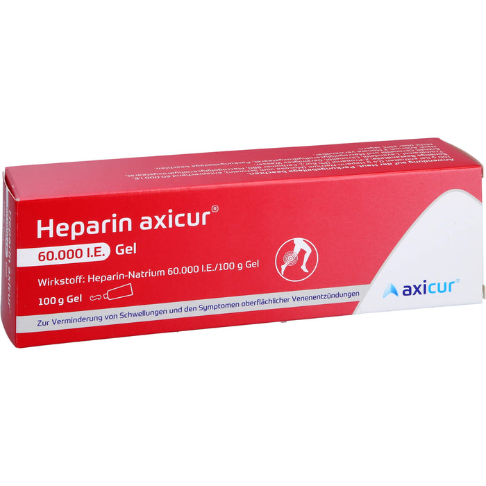 Heparin axicur 60.000 I.E. Gel, 100 g Gel