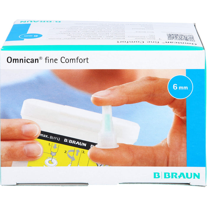 OMNICAN fine Comfort Pen Kanüle 31Gx6 mm, 1 P KAN