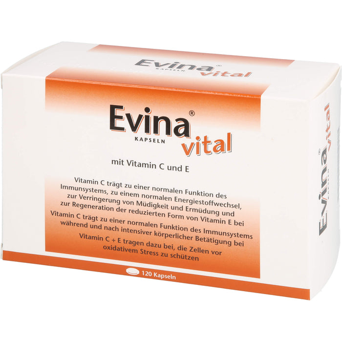 Evina vital Kapseln bei Vitamin C Mangelzuständen, 120 St. Kapseln