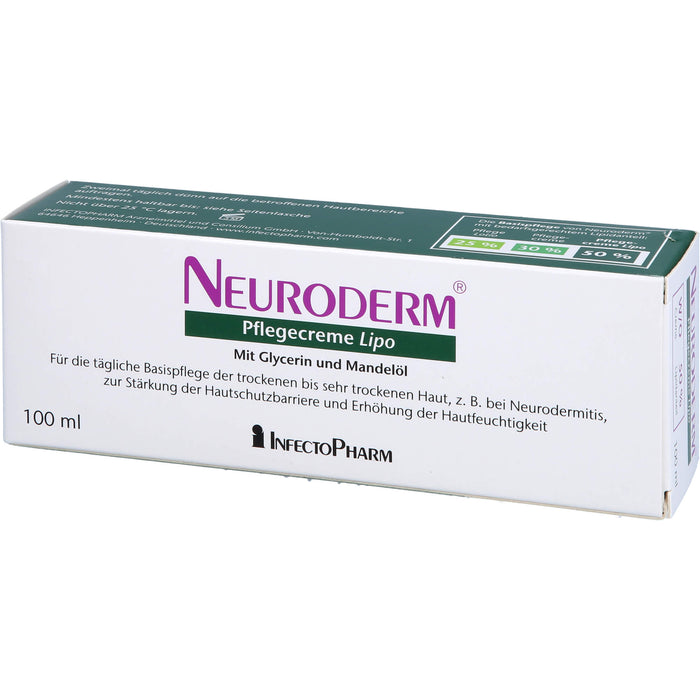 NEURODERM Pflegecreme Lipo, 100 ml Creme