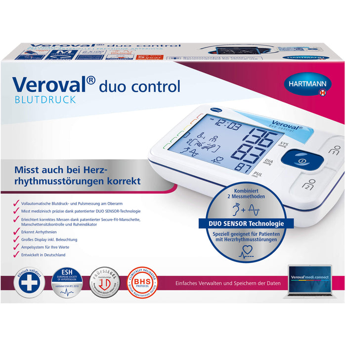 Veroval duo control OA-Blutdruckmessgerät Medium, 1 St