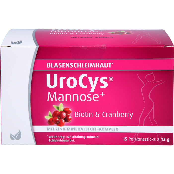 UroCys Mannose+, 15 St BEU