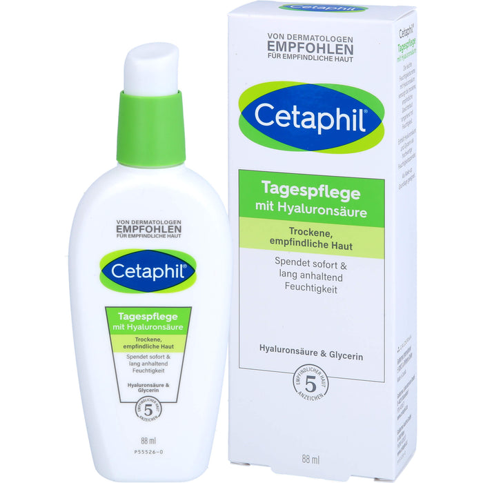 Cetaphil  Tagespflege mit Hyaluronsäure Sanfte Anti-Aging Pflege für das Gesicht, 88 ml Creme