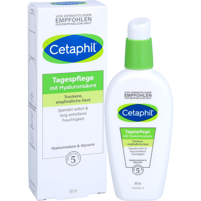 Cetaphil  Tagespflege mit Hyaluronsäure Sanfte Anti-Aging Pflege für das Gesicht, 88 ml Crème