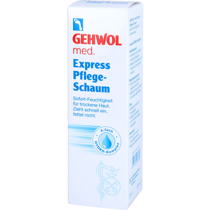 GEHWOL med Express Pflege-Schaum, 125 ml Mousse