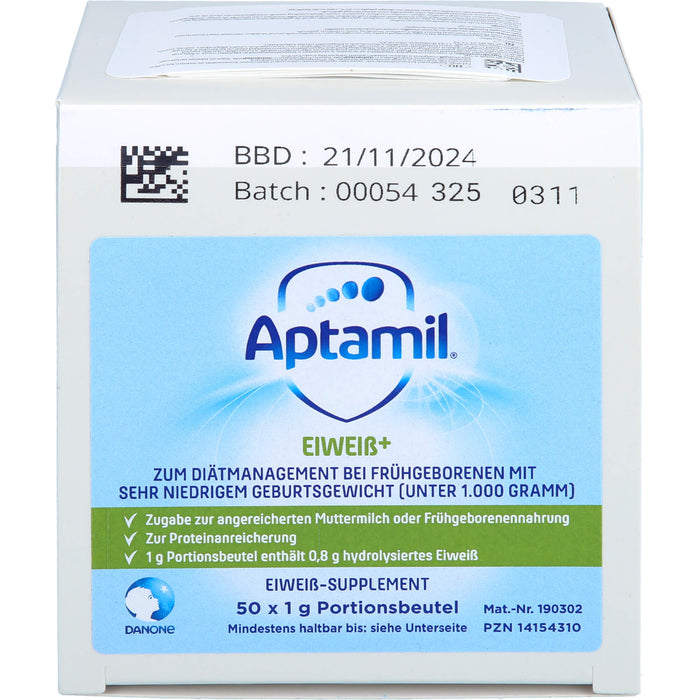 APTAMIL EIWEISS+, 50X1 g PUL