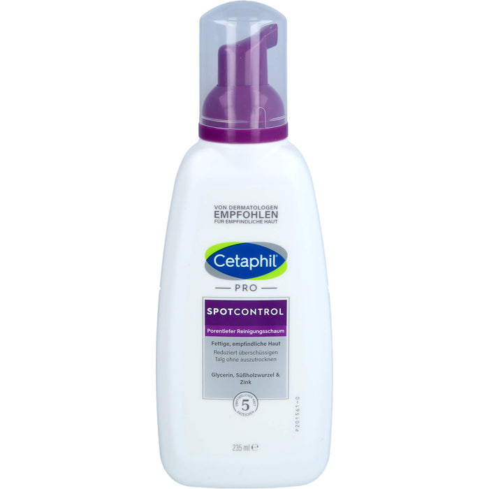 Cetaphil Pro SpotControl porentiefer Reinigungsschaum, 235 ml Schaum