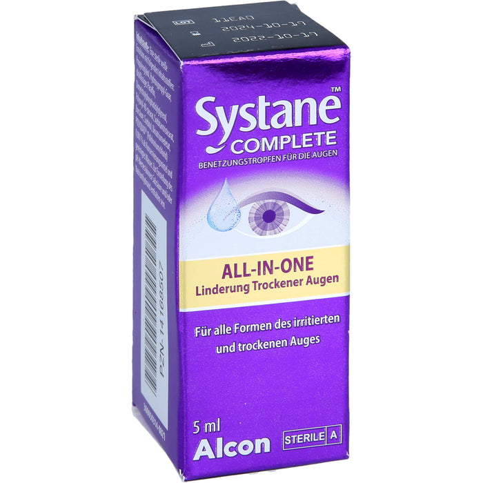 Systane complete Benetzungstropfen für die Augen, 5 ml Lösung