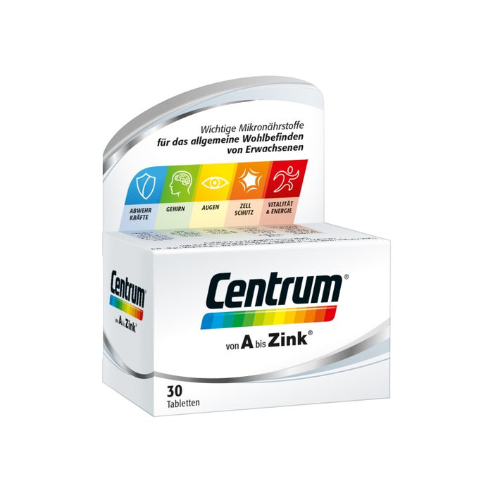 Centrum von A bis Zink Tabletten, 30 pc Tablettes