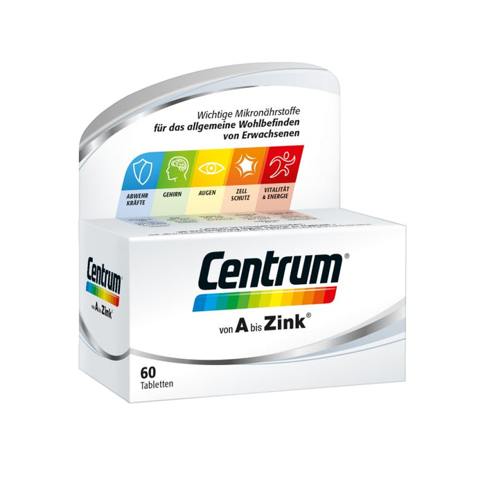 Centrum von A bis Zink Tabletten, 60 St. Tabletten