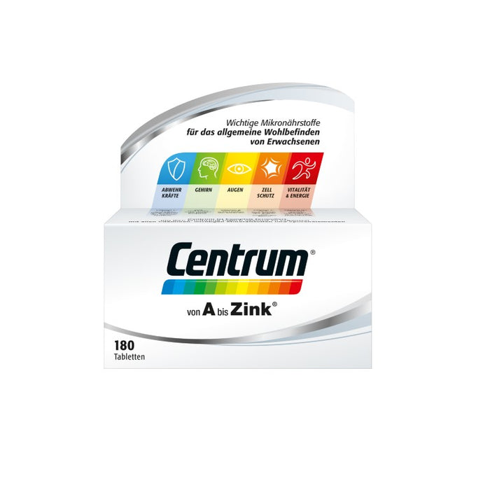 Centrum von A bis Zink Tabletten, 180 pc Tablettes