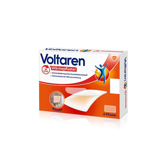 Voltaren Wärmepflaster Rücken, 4 pcs. Patch