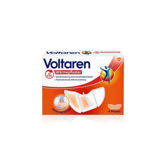 Voltaren Wärmepflaster Nacken und Schulter, 4 pc Pansement