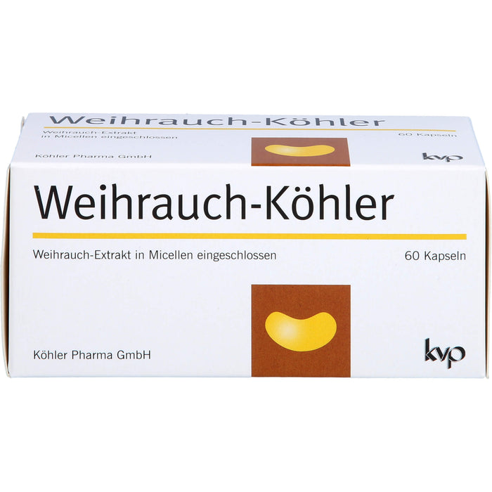 Weihrauch-Köhler Kapseln, 60 St. Kapseln