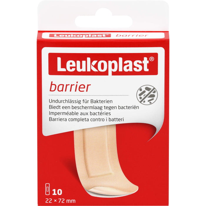 LEUKOPLAST BARRIER 22X72MM, 10 St PFL