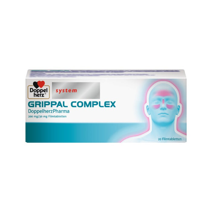 Doppelherz system Grippal Complex Tabletten, 20 pcs. Tablets