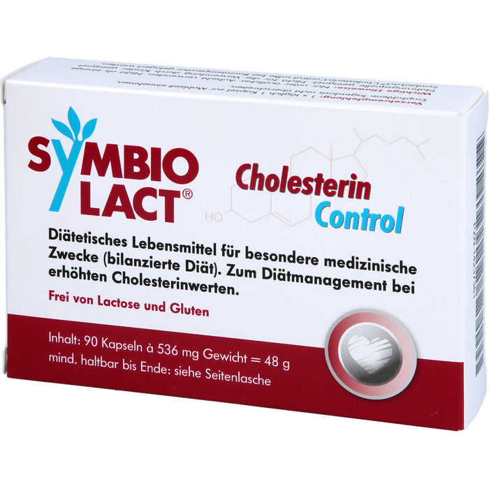 SYMBIO LACT Cholesterin Control Kapseln, 90 pcs. Capsules