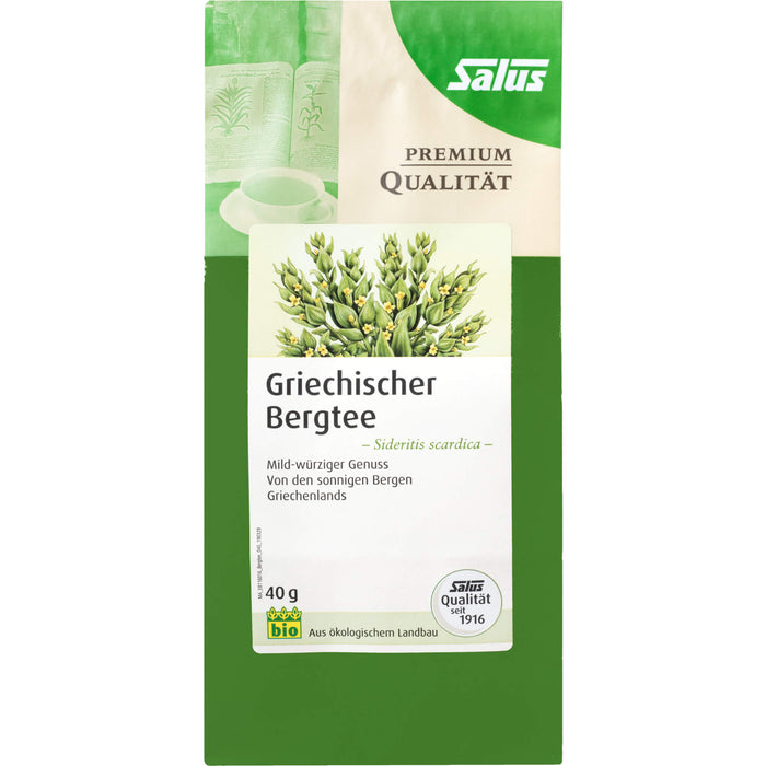 Griechischer Bergtee Sideritis scardica bio Salus, 40 g TEE