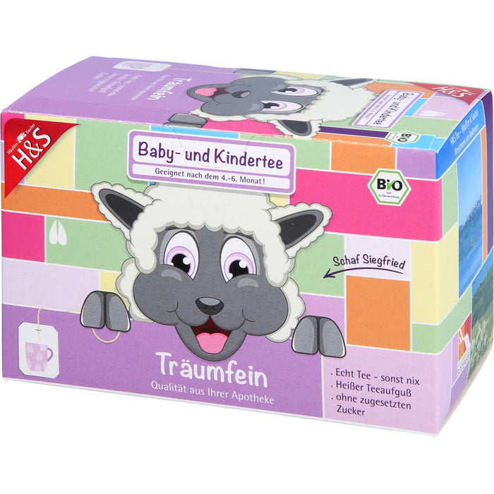 H&S Träumfein Baby- und Kindertee, 24 g Sac filtrant