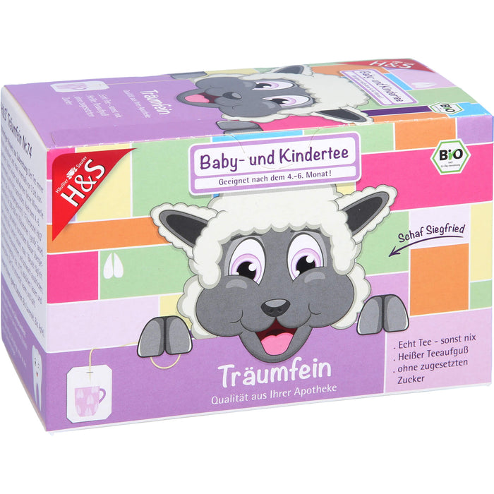 H&S Träumfein Baby- und Kindertee, 24 g Filter bag