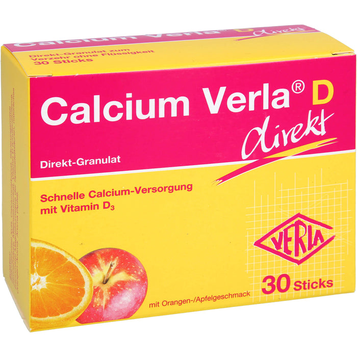 Calcium Verla D direkt Granulat, 30 pcs. Sachets