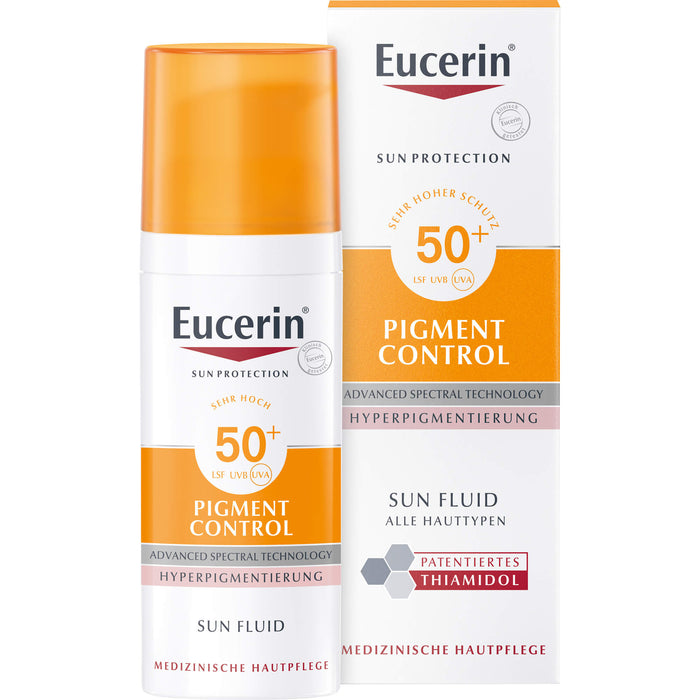 Eucerin Pigment Control LSF 50+ Sun Fluid, 50 ml Lösung