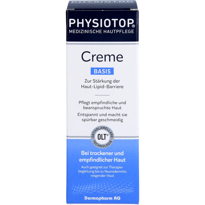 Physiotop Basis Creme zur Stärkung der Haut-Lipid-Barriere, 150 ml Cream