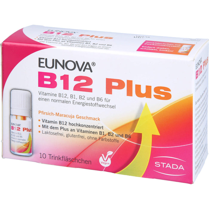 EUNOVA B12 Plus Trinkfläschchen, 10 pc Ampoules