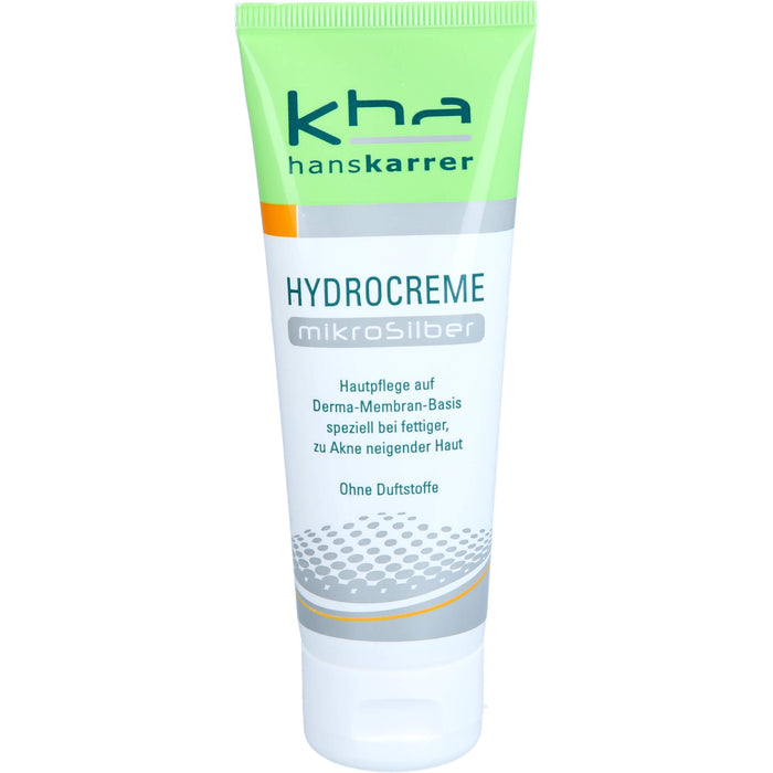 Hans Karrer Hydrocreme Mikrosilber bei normaler bis fettiger Haut, 75 ml Crème