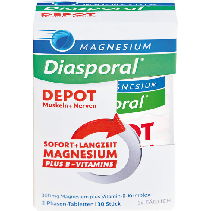 Magnesium-Diasporal Depot 2-Phasen-Tabletten, 30 St. Tabletten