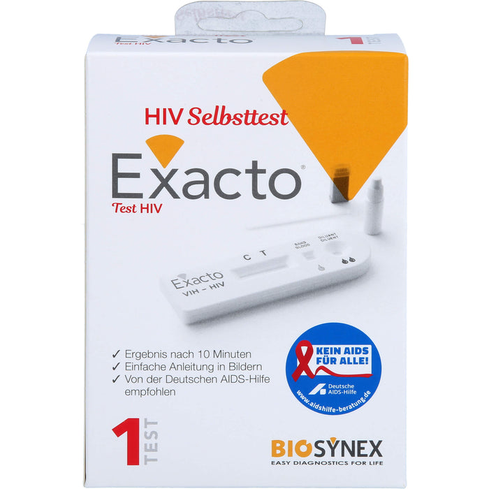 BIOSYNEX Exacto HIV Selbsttest, 1 pc Test