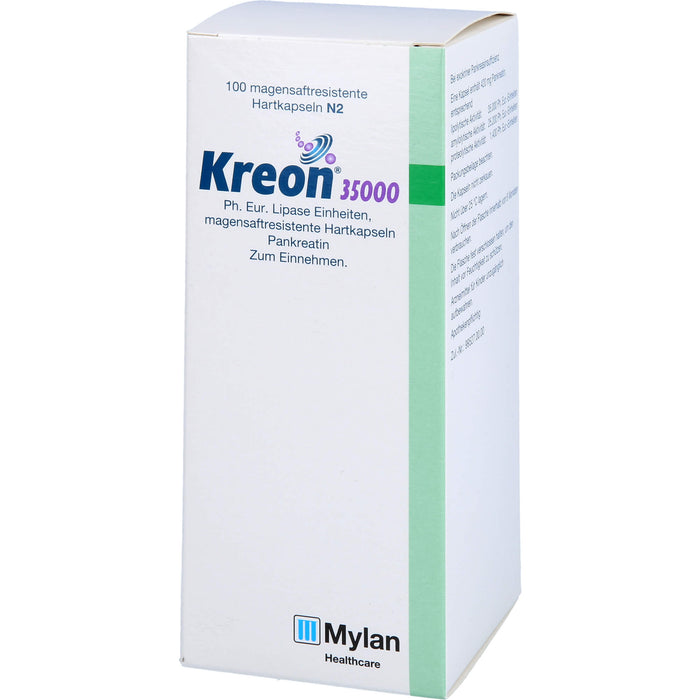 Kreon 35000 Ph Eur Lip Ei, 100 St HKM