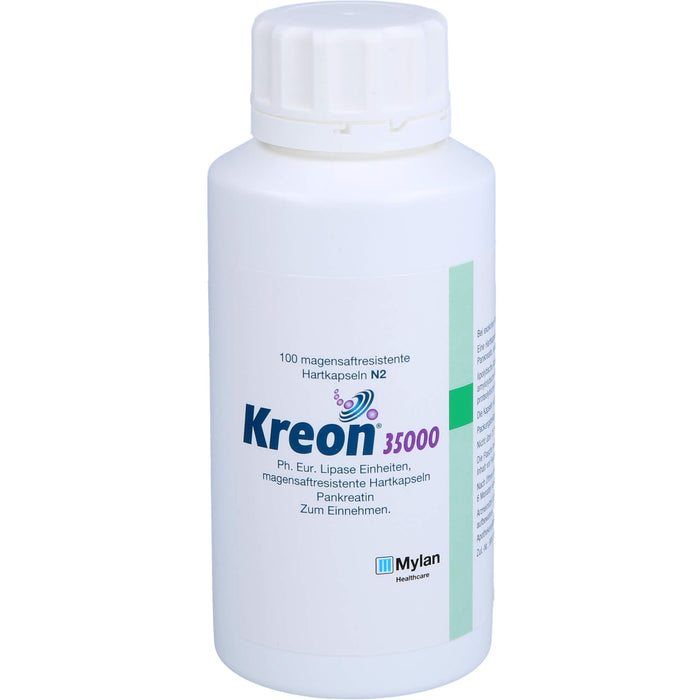 Kreon 35000 Ph Eur Lip Ei, 100 St HKM