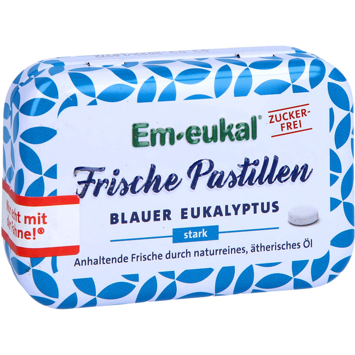 Em-eukal frische Pastillen blauer Eukalyptus zuckerfrei, 20 g Pastilles