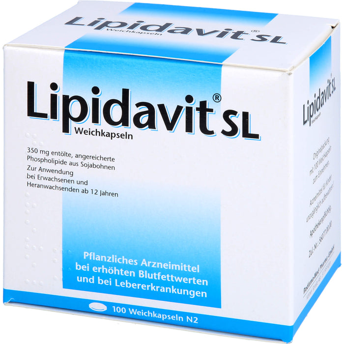 Lipidavit SL Weichkapseln, 100 St. Kapseln