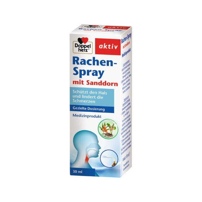 Doppelherz Rachen-Spray mit Sanddorn, 30 ml SPR