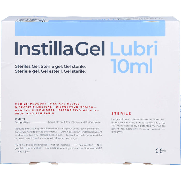 InstillaGel Lubri, 10X10 ml GEL