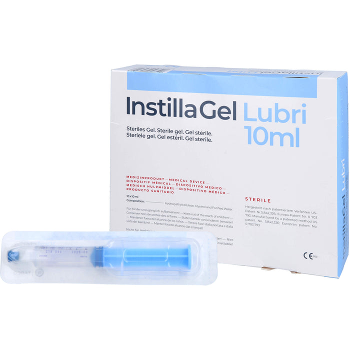 InstillaGel Lubri, 10X10 ml GEL