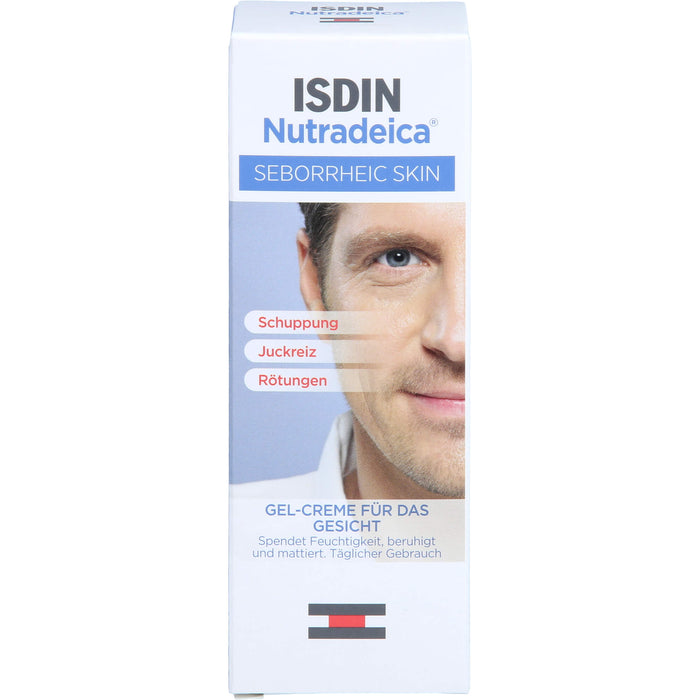 ISDIN Nutradeica Seborrheic Skin Gel-Creme für das Gesicht, 50 ml Creme