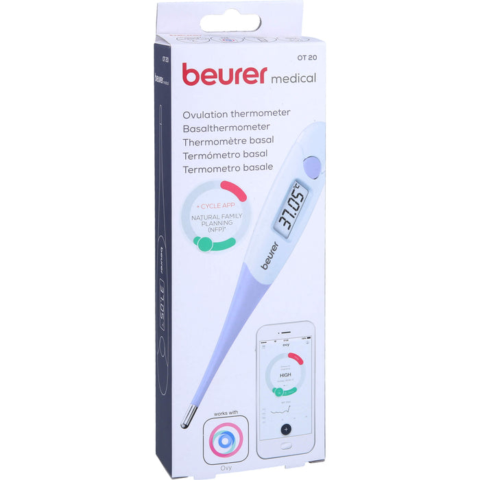 Beurer OT20 Basalthermometer+Zyklus-App Ovy, 1 St