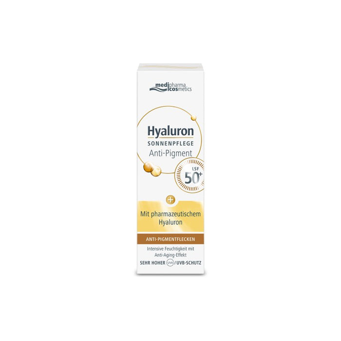 medipharma cosmetics Hyaluron Sonnenpflege Anti-Pigment LSF 50+, 50 ml Cream